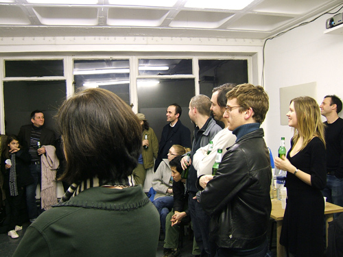 image of the audience during the discussion